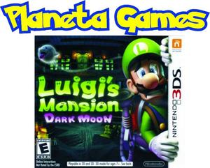 Luigi's Mansion Dark Moon Nintendo 3ds Nuevos Caja Sellada