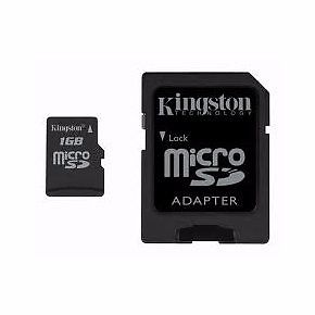 Memoria Micro Sd 1 Gb Kingston + Adaptador Sd