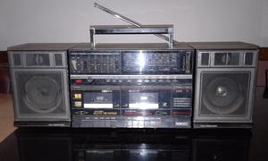 Radio Grabador NOBLEX doble casetera c / 2 parlantes