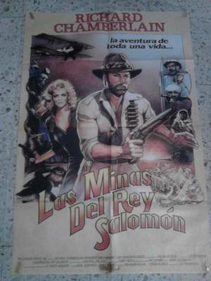 Richard Chamberlain Afiche Las Minas Del Rey Salomon