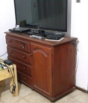 Vendo juego de dormitorio de algarrobo