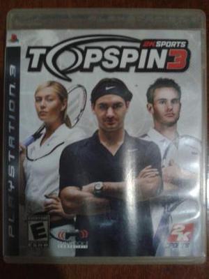 juego ps3 topspin3 venta o canje 2x1