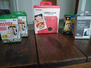 Camara Instax + 60 shetts