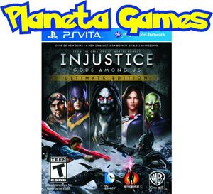 Injustice Ultimate Edition Playstation Ps Vita Nuevos Caja