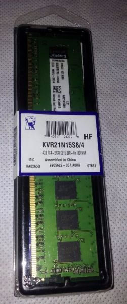 MEMORIA RAM KINGSTON DDR4 4GB NUEVA EN BLISTER