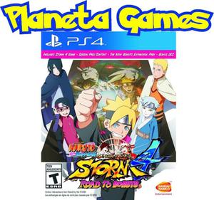Naruto Storm 4 Road to Boruto Playstation Ps4 Fisicos Caja