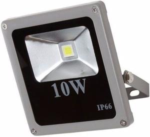 Reflector Led 10w 220v Alta Potencia Ip66 Aluminio- La Plata