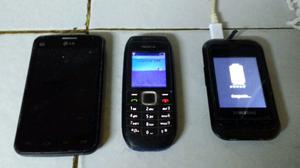 Tres celulares vendo....