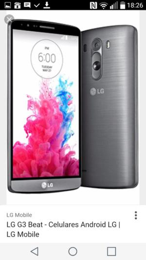 Vendo lg g3 beat $  excelente estado con poco uso