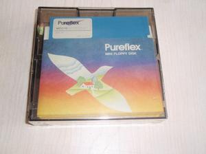 diskettes color de 5 1/4 nuevos de la linea pureflex,