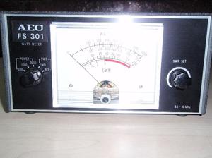 fs-301-wattimetro-rohimetro para 2 kw de la línea aec,