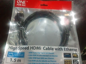 Cable Hdmi One For All 1.5m High Speed Hd p 3d 4k