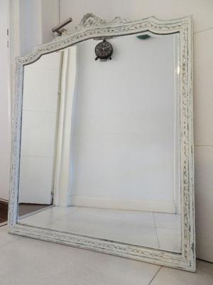 Gran Espejo Antiguo Tallado