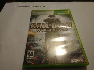 Juego Xbox 360 Call Of Duty World At War, Excelente Estado