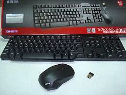 Kit teclado más mouse inalambrico