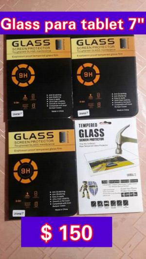 Vidrio Glass Templado Para Tablet 7"