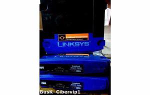 lote 4 router linksys befsr41 cable/dsl 4 puertos - firewall