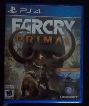 vendo far cry primal ps4