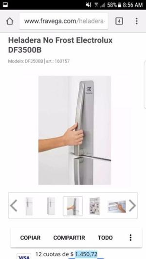 Heladera Electrolux No Frost DFB