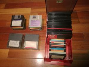 Lote 179 Disketes 1.44MB 1.2MB Con 3 Cajas