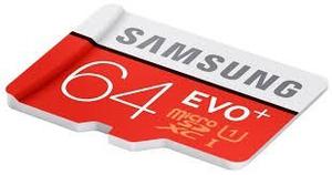 Memoria Samsung Evo Plus Micro Sdhc 64 Gb 80 Mb/s Clase 10