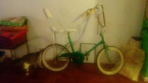 Bicicleta plegable tipo aurorita asiento banana