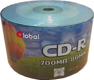 CD-R Virgen 52x 700 Mb 80 Min X 10 Unidades