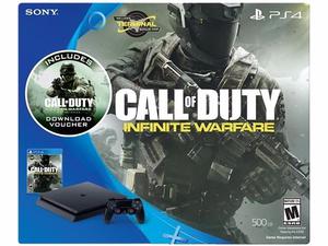 PS4 Slim-Call Of Duty Infinite Warfare + Voucher descarga