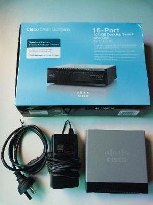 switch 16 puertos  cisco sf 100d-16