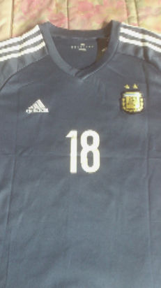 Camiseta suplente Argentina Tevez