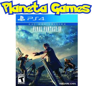 Final Fantasy XV Day One Edition Playstation Ps4 Fisicos