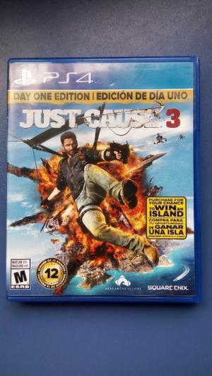 Just Cause 3 PS4 Day One Edition.