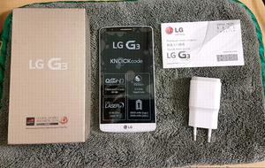 LG g3 dgb 4G excelente estado libre