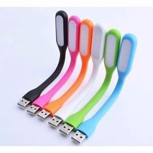 Lampara Led USB Flexible Nueva Color Naranja o Negra