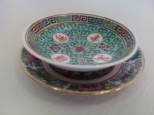 Lote 2 Platitos De Porcelana China