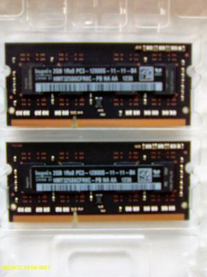 Memoria RAM DDR3 para Mac Book o Mac Mini (2x2GB)