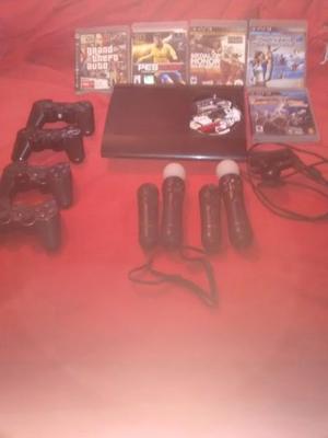 PS3 super Slim 500gs permuto x PC completa