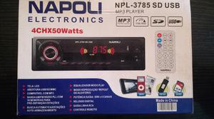 Stereo Napoli MP3, FM/AM, SD, USB AUX IN, SD CARD control