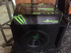 Subwoofer + cajón + potencia