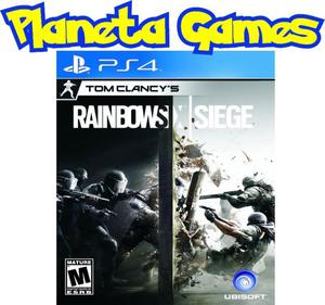 Tom Clancy's Rainbow Six Siege Playstation Ps4 Fisicos Caja