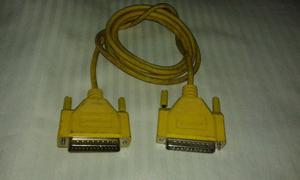 Cable Paralelo Symantec PC DB25 M/M Amarillo