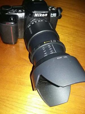 Camara Nikon F-601 Con Lente Tamron 