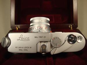 Leica M6 J 40 Jahre  / Mit Elmar  Mm Coleccion !