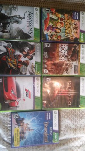 Permuto vendo 6 juegos orig. De Xbox360