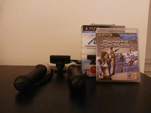 Play Station move PS3 + control move + funda para control.