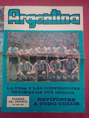 Reviposter Mexico 86- Argentina Campeon Mundial - Coleccion