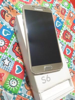 Vendo Samsung S6 dorado