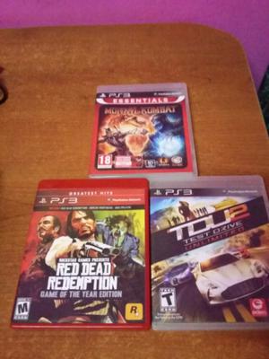 Vendo juegos de ps3