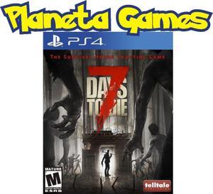 7 Days To Die Playstation Ps4 Fisicos Nuevos Caja Cerrada