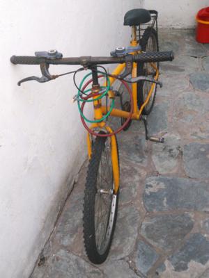 Bicicleta con cambios